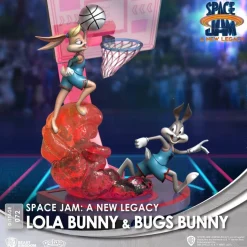 Space Jam: A New Legacy - Bugs Bunny and Lola Bunny D-Stage 6” Statue