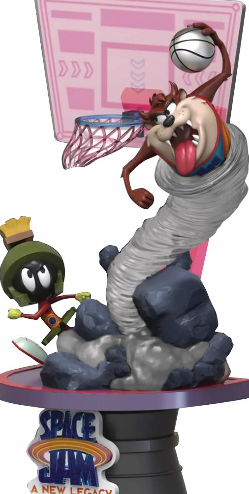 Space Jam: A New Legacy - Tasmanian Devil and Marvin the Martian D-Stage 6” Statue