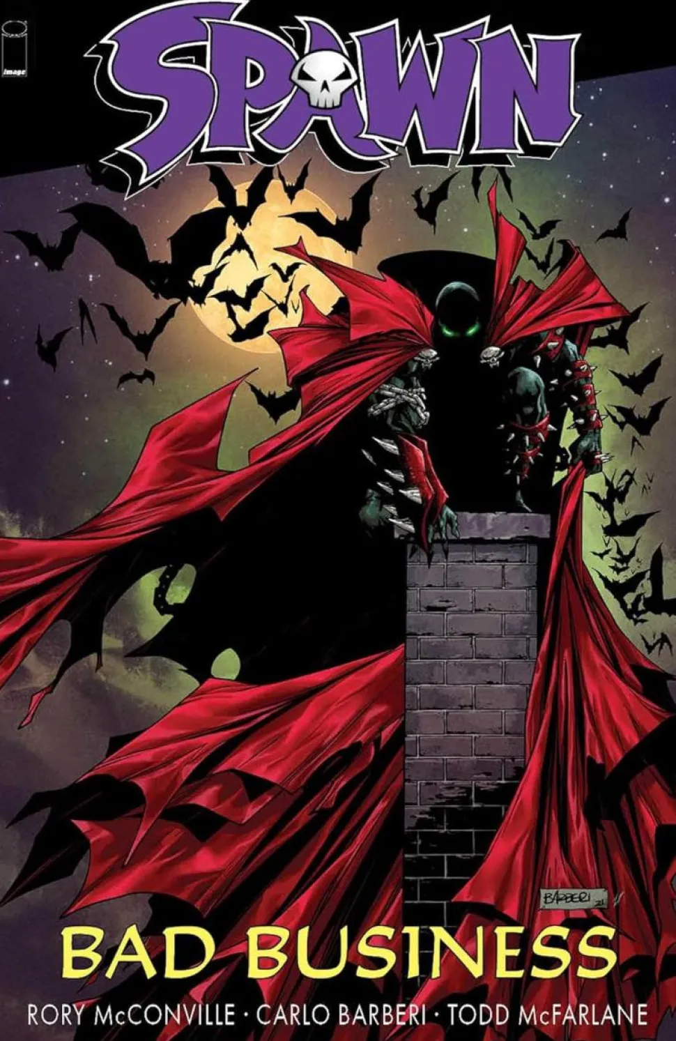 Spawn - Bad Business Trade Paperback Book