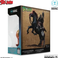 Spawn: The Dark Ages - Spawn the Bloodaxe with Horse McFarlane Toys Digital Gold Label 7