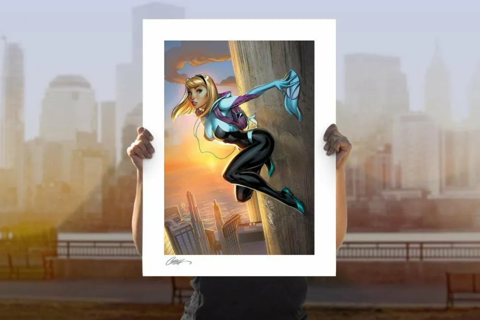 Spider-Gwen - Spider-Gwen #1 Fine Art Print by J. Scott Campbell