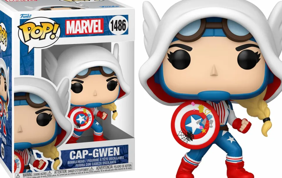 Spider-Gwen: Gwenverse (2022) - Cap-Gwen Pop! Vinyl Figure