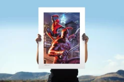 Spider-Man - Daredevil & Spider-Man Fine Art Print by Felipe Massafera