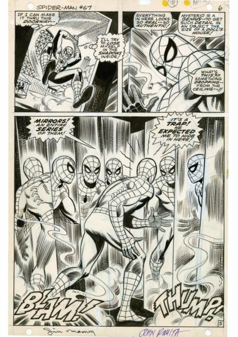Spider-Man - John Romita's The Amazing Spider-Man Artisan Edition Paperback Book