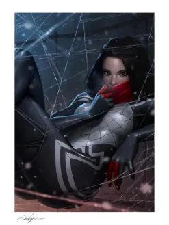 Spider-Man - Silk Fine Art Print by Jeehyung Lee