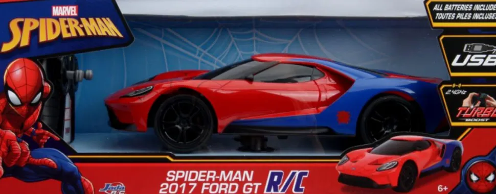 Spider-Man - Spider-Man 2017 Ford GT 1/16th Scale R/C Remote Control Vehicle Replica
