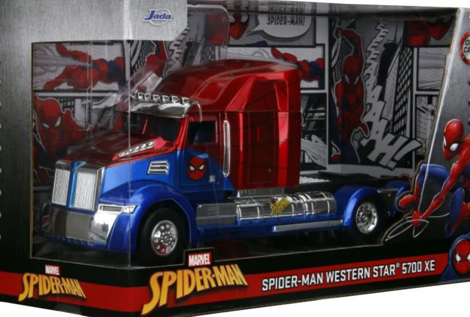 Spider-Man - Spider-Man Big Rig Western Star 5700 XE 1/24th Scale Die-Cast Vehicle