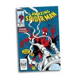 Spider-Man - Spider-Man (The Amazing Spider-Man #301) by Todd McFarlane 1/6th Scale PVC Posed Figure with Comic Book
