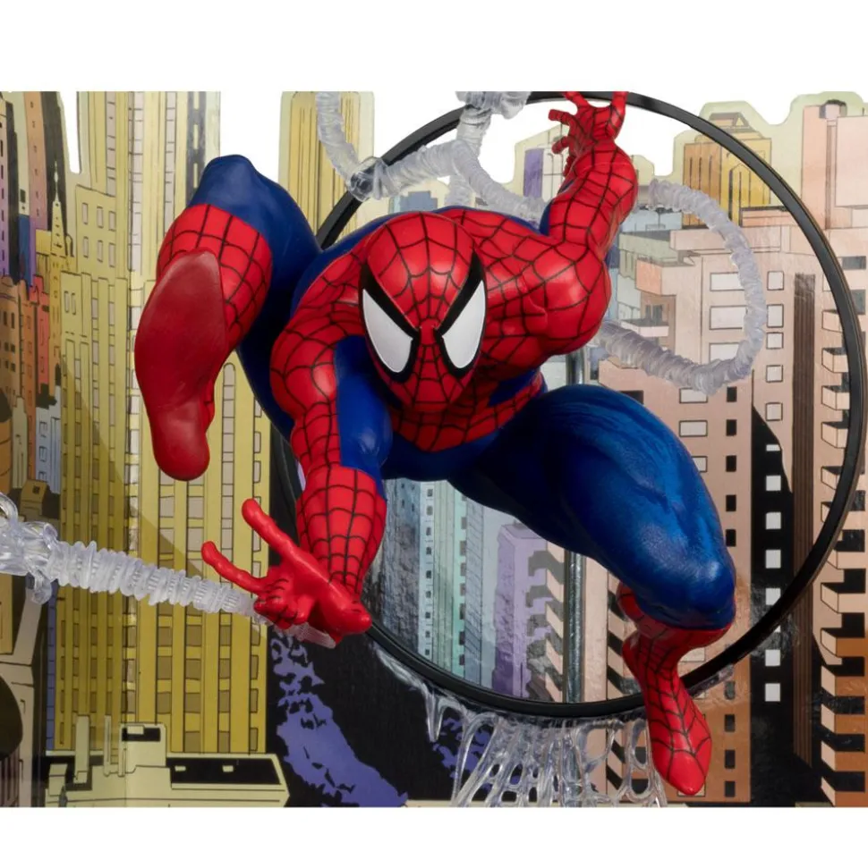 Spider-Man - Spider-Man (The Amazing Spider-Man #301) by Todd McFarlane 1/6th Scale PVC Posed Figure with Comic Book