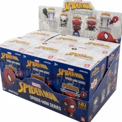 Spider-Man - Spider-Man Tower Series Mini Egg Attack Blind Box Vinyl Figure (Display of 6)