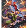 Spider-Man - Spider-Man vs. Green Goblin (Amazing Spider-Man #2 Variant Cover) Fine Art Print by Derrick Chew