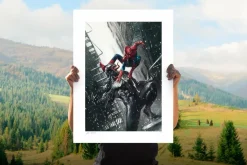 Spider-Man - Spider-Man vs Venom Fine Art Print by Marco Mastrazzo