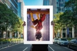 Spider-Man - Spider-Woman Fine Art Print by Junggeun Yoon