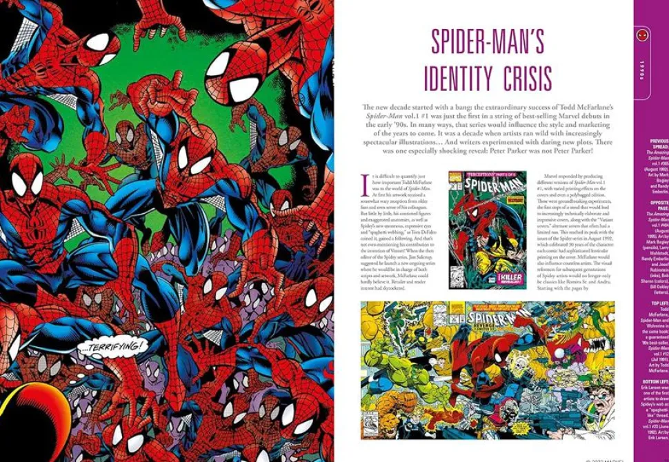 Spider-Man - The First 60 Years Hardcover Book