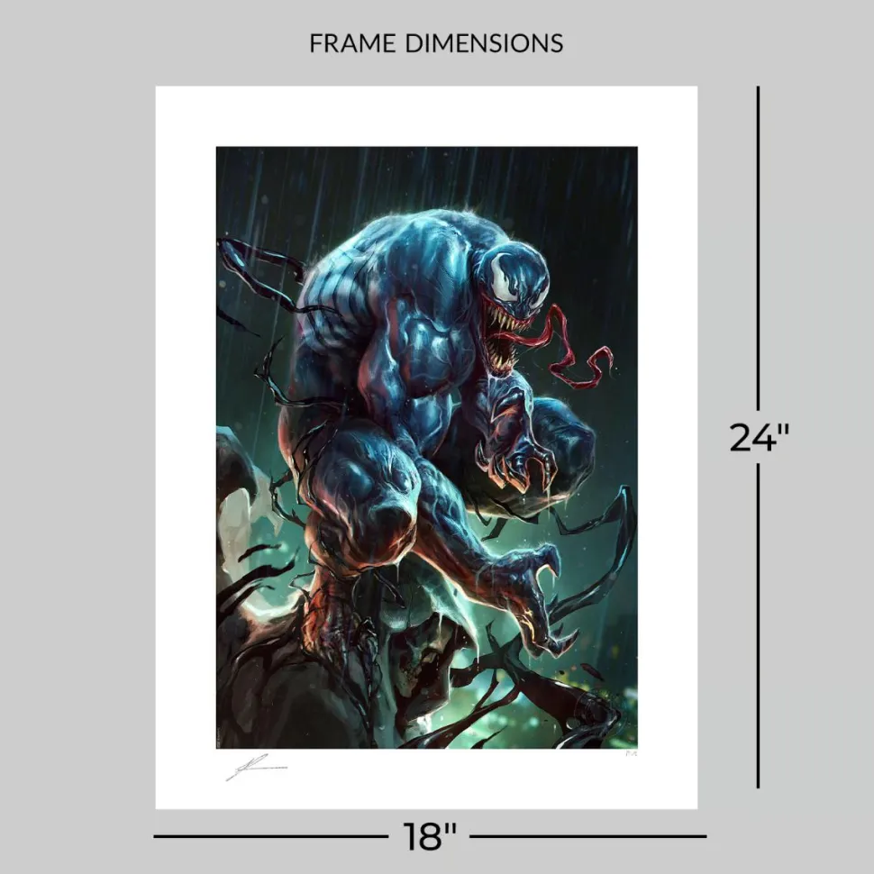 Spider-Man - Venom Fine Art Print by Richard Luong