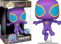 Spider-Man: Across the Spider-Verse - Spider-Man Blacklight 10" Jumbo Pop! Vinyl Figure