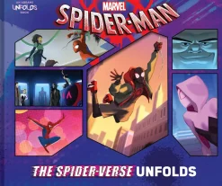 Spider-Man Into the Spider-Verse - The Spider-Verse Unfolds Hardcover Book