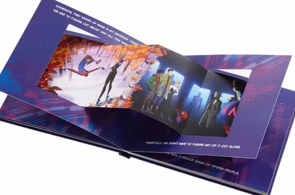 Spider-Man Into the Spider-Verse - The Spider-Verse Unfolds Hardcover Book