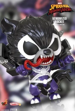 Spider-Man: Maximum Venom - Venomized Rocket Cosbaby (S) Hot Toys Figure
