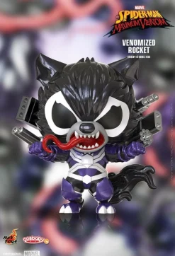 Spider-Man: Maximum Venom - Venomized Rocket Cosbaby (S) Hot Toys Figure