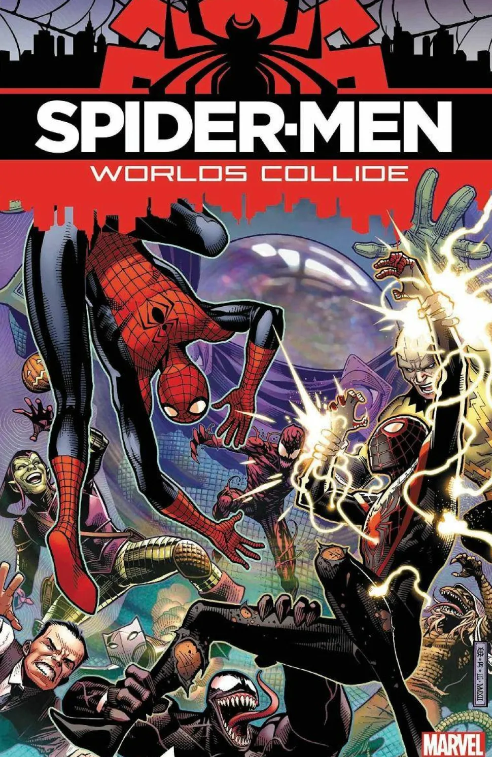 Spider-Men - Worlds Collide Trade Paperback Book