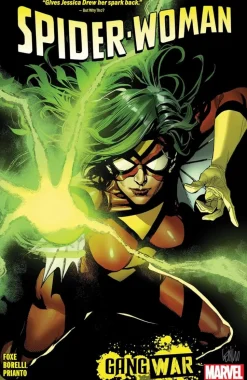 Spider-Woman - Spider-Woman by Steve Fox Volume 01 Gang War Trade Paperback Book