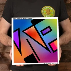 Split Enz - True Colours, New Colours: The Songs of Split Enz LP Vinyl Record (Hot Pink Coloured Vinyl)