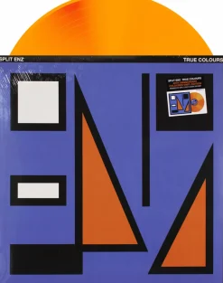 Split Enz - True Colours 40th Anniversary Mix LP Vinyl Record (Orange Coloured Vinyl)