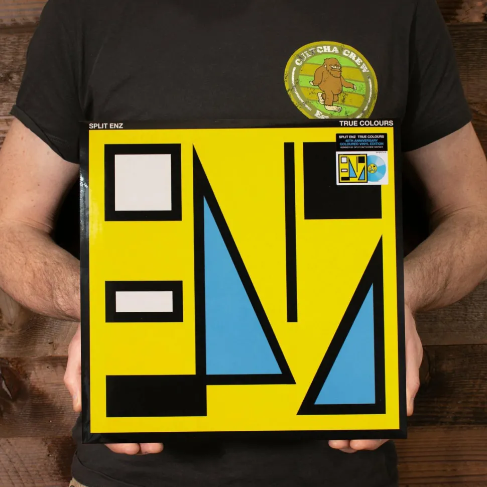 Split Enz - True Colours 40th Anniversary Mix LP Vinyl Record (Blue Coloured Vinyl)