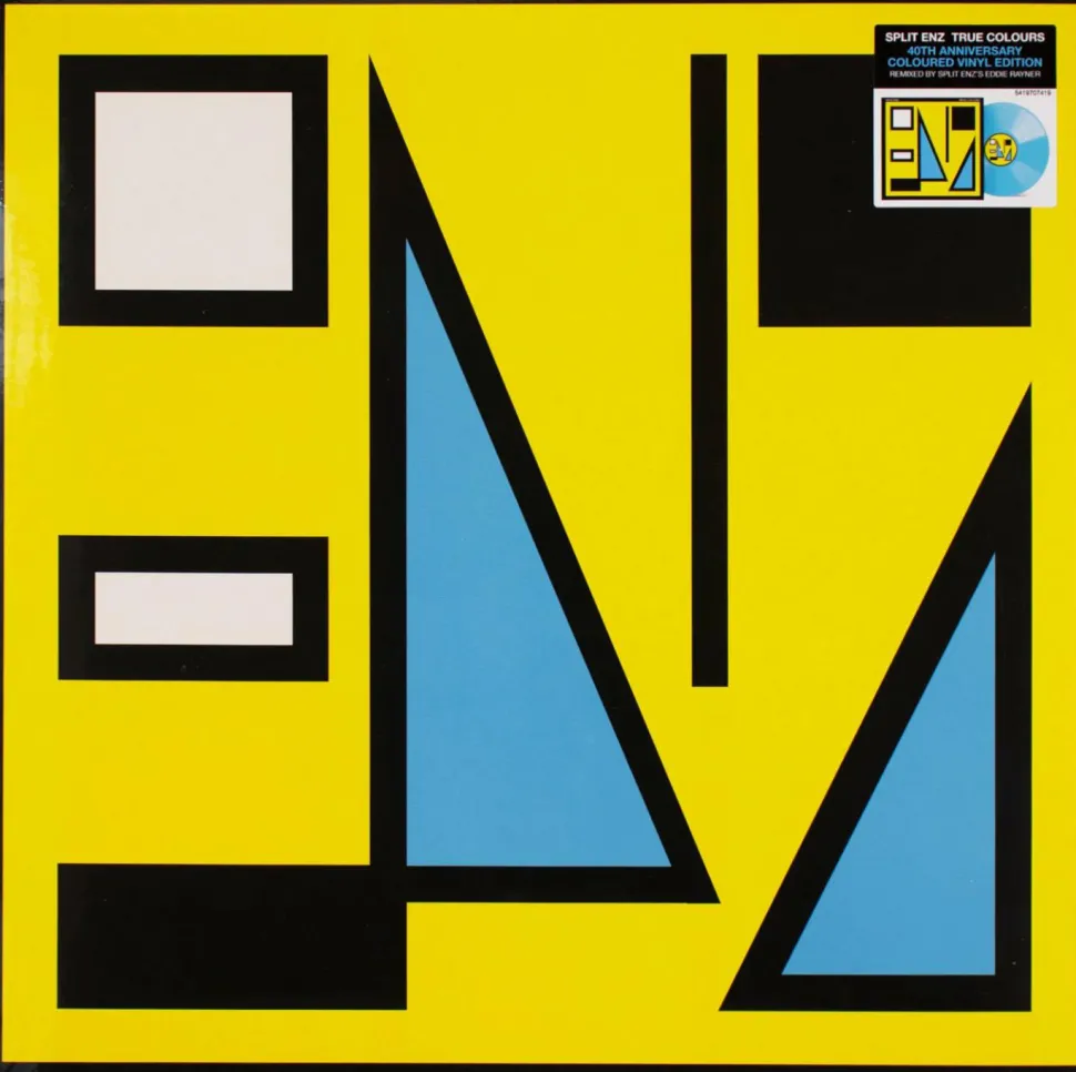 Split Enz - True Colours 40th Anniversary Mix LP Vinyl Record (Blue Coloured Vinyl)