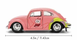 SpongeBob SquarePants - 1959 Volkswagen Beetle 1/32 Scale Die-Cast Vehicle Replica