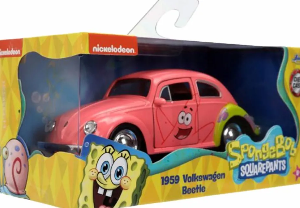 SpongeBob SquarePants - 1959 Volkswagen Beetle 1/32 Scale Die-Cast Vehicle Replica