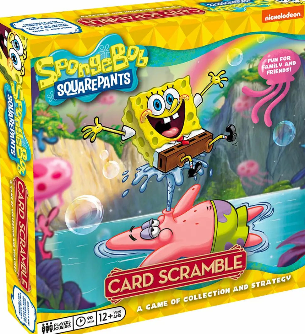 SpongeBob SquarePants - Card Scramble Board Game