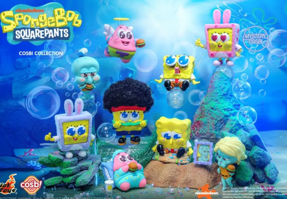 SpongeBob SquarePants - Cosbi Collection Blind Box Hot Toys Figure (Single Unit)