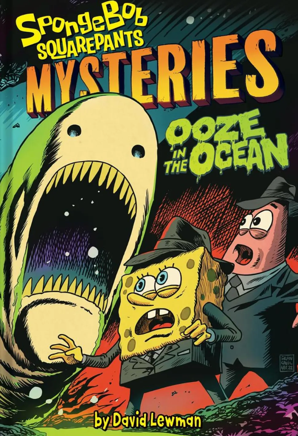 SpongeBob SquarePants - Mysteries Book 02 Ooze in the Ocean Hardcover Book