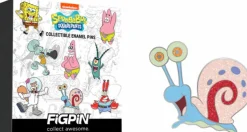 SpongeBob SquarePants - Series 1 FiGPiN Mystery Blind Box Mini Enamel Pin (Single Unit)