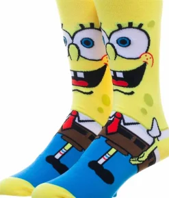 Spongebob Squarepants - Spongebob 360 Character Men’s Socks (One Size)