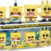 Spongebob Squarepants - Spongebob Squarepants Glow in the Dark Pop! Vinyl Figure 4-Pack