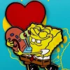 SpongeBob SquarePants - SpongeBob Heart Bobble Enamel Pin