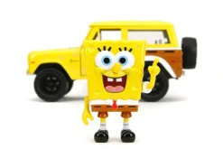 SpongeBob SquarePants - SpongeBob with 1973 Ford Bronco Hollywood Rides 1/24th Scale Die-Cast Vehicle Replica