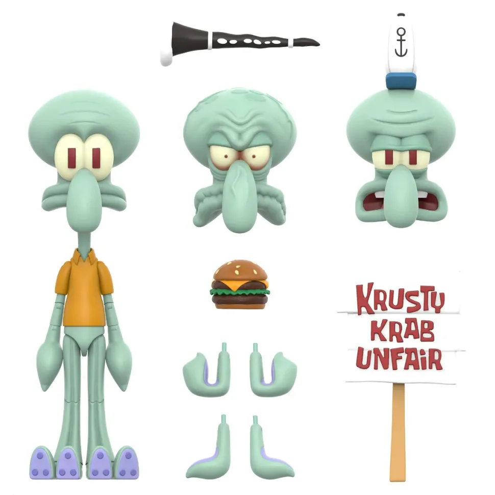 SpongeBob SquarePants - Wave 2 Ultimates! 7” Scale Action Figure Assortment (Set of 2)