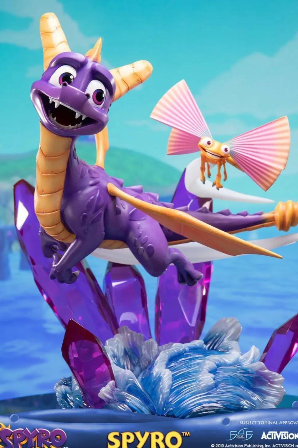 Spyro Reignited - Spyro the Dragon 17” Diorama Statue