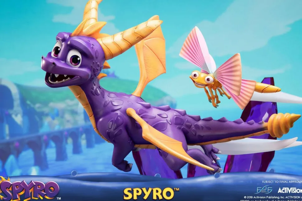 Spyro Reignited - Spyro the Dragon 17” Diorama Statue
