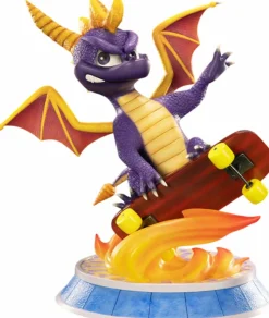 Spyro the Dragon - Year of the Dragon Spyro (Skateboard Version) 13" Statue