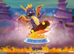 Spyro the Dragon - Year of the Dragon Spyro (Skateboard Version) 13" Statue