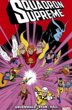 Squadron Supreme by Mark Gruenwald Trade Paperback Book (DM Variant Cover)
