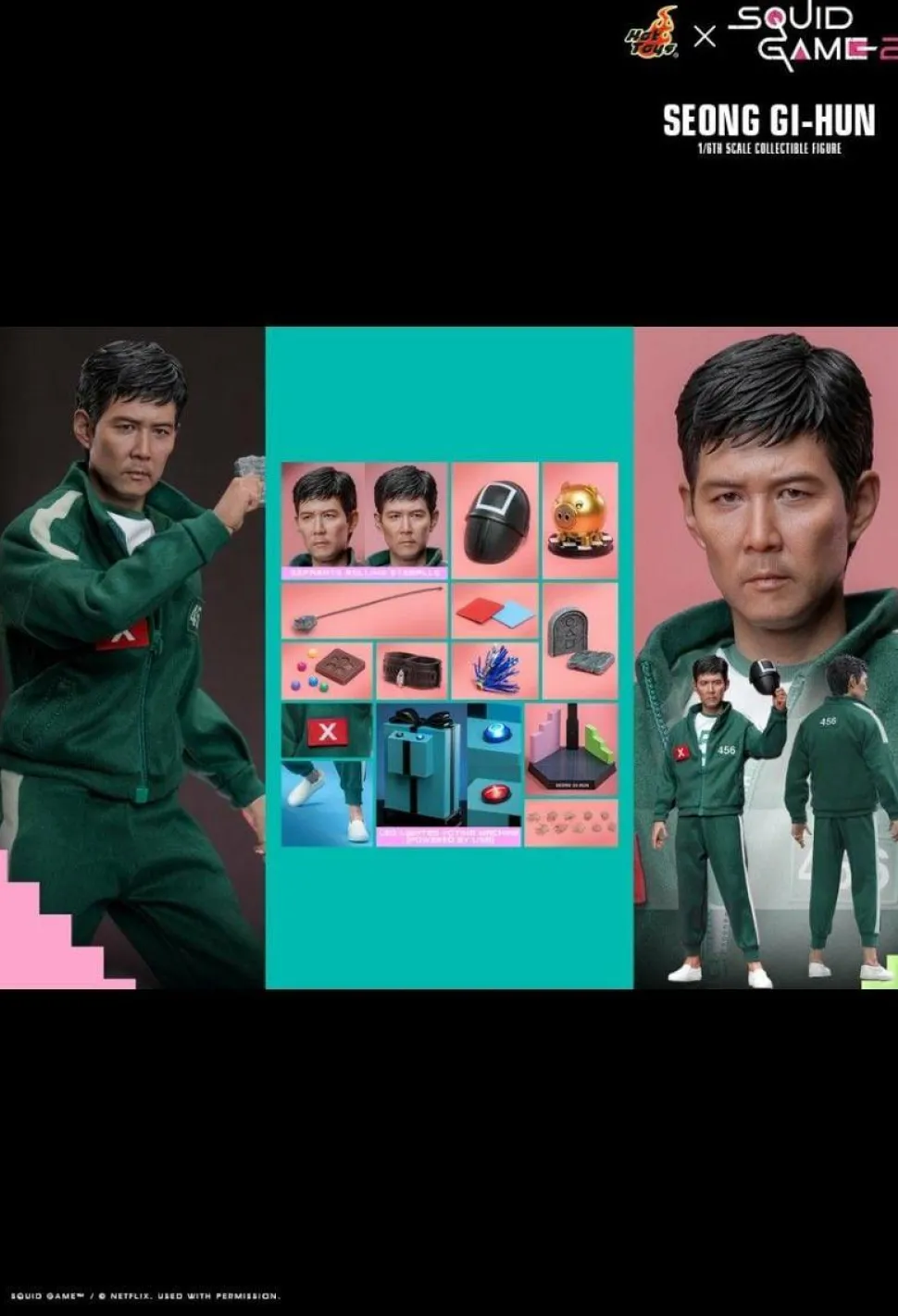 Squid Game - Seong Gi-hun 1/6th Scale Hot Toys Action Figure