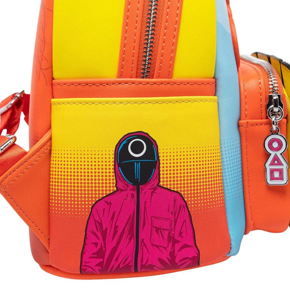 Squid Game - Young Hee Cosplay Singing Light Up 10” Faux Leather Mini Backpack (Int Sales Only)