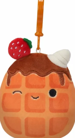 Squishmallows - Weaver the Waffle 3.5" Clip-On Plush