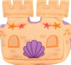 Squishville - Beach Set with Naomi the Narwhal Mini Squishmallows 2” Plush Playset